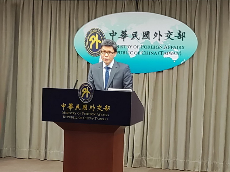 Phó Vụ trưởng Vụ Châu Âu Bộ Ngoại giao Đài Loan Lữ Thế Phàm.