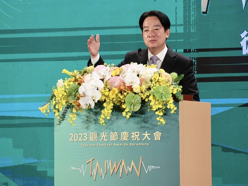 Phó Tổng thống Lại Thanh Đức tham gia Lễ trao giải Festival Du lịch 2023. (Hình từ CNA)