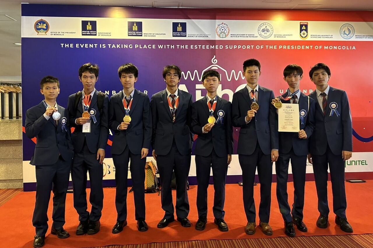 Đoàn học sinh Đài Loan giành được 6 HCV và 1 HCB tại Olympic Vật lý châu Á 2023 (Ảnh: Bộ Giáo dục)