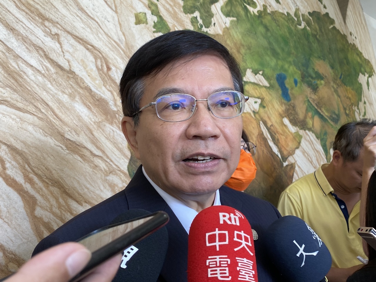 Bộ trưởng Bộ Giao thông Vương Quốc Tài phản hồi bày tỏ, phía Đài Loan đã bày tỏ thiện chí khôi phục lại du lịch theo đoàn giữa hai bờ eo biển, mong phía Trung Quốc cũng đưa ra phản hồi thiện chí trong vòng một tháng sắp tới. (Ảnh do PV RTI chụp)
