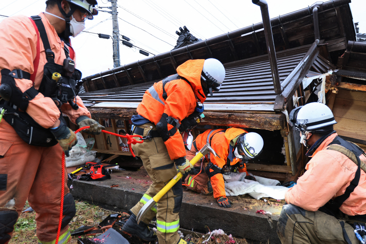 Phép màu! 124 giờ sau trận động đất mạnh ở bán đảo Noto, người phụ nữ trên 90 tuổi được giải cứu. (Ảnh tư liệu/AFP)